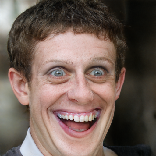 face -> troll face with large eyes, beta = 0.13, alpha = 9.1